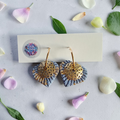 Heart-shaped earrings