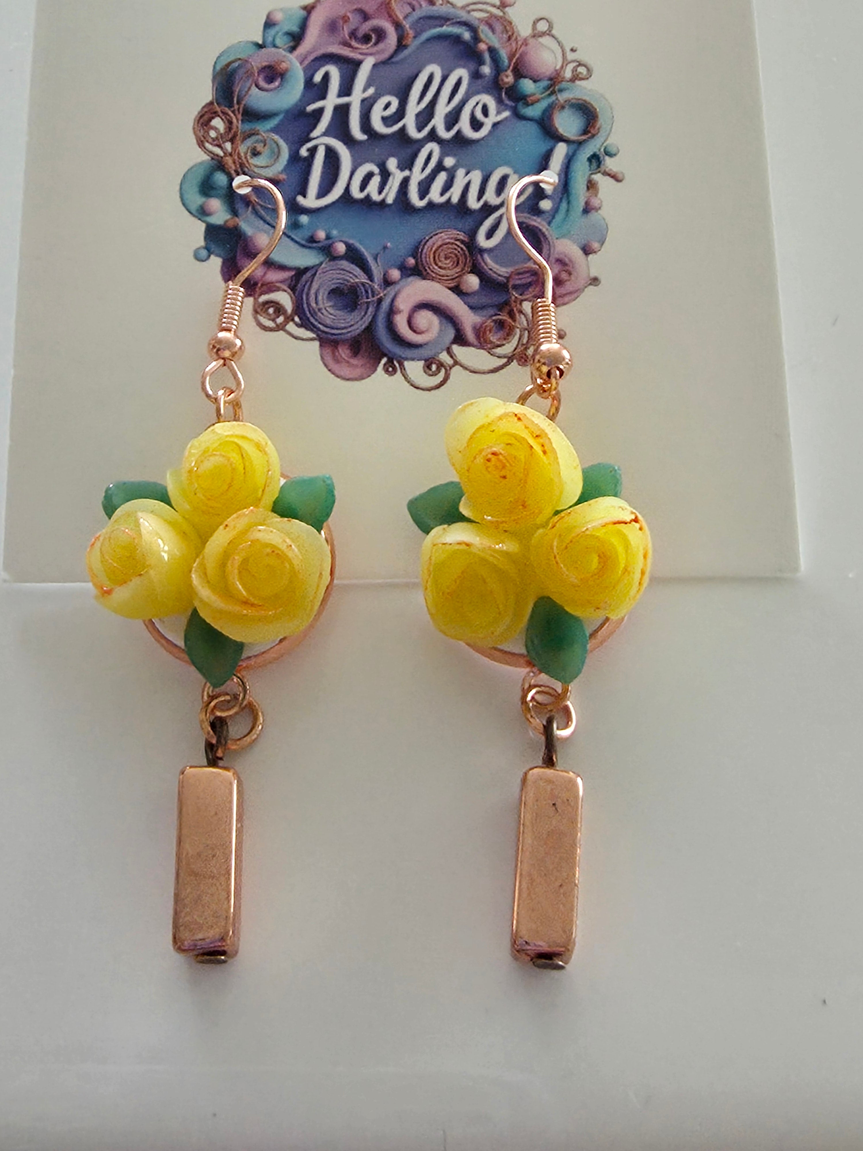 Yellow Three Roses