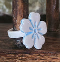 White flower ring