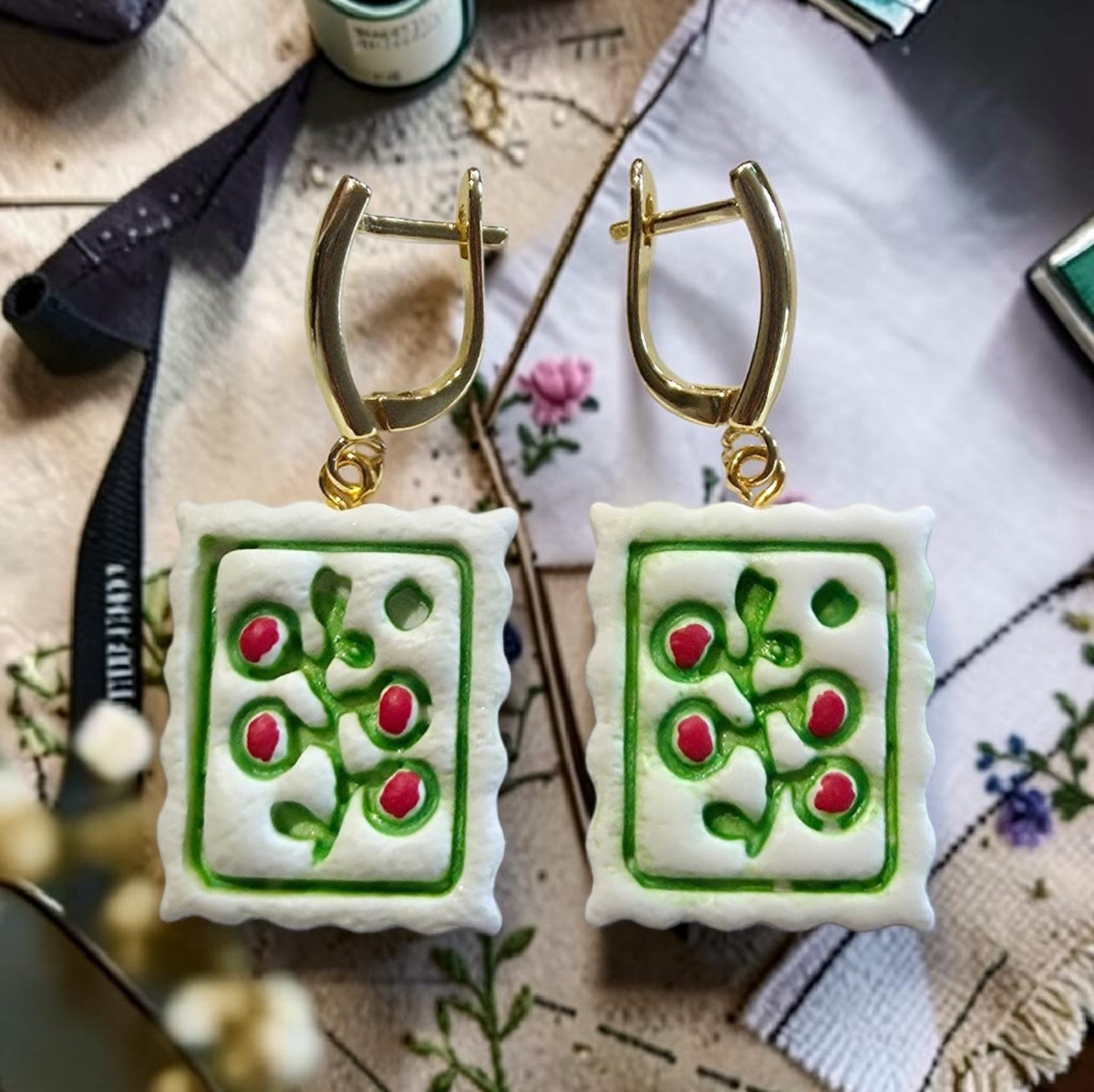 Fruity earrings