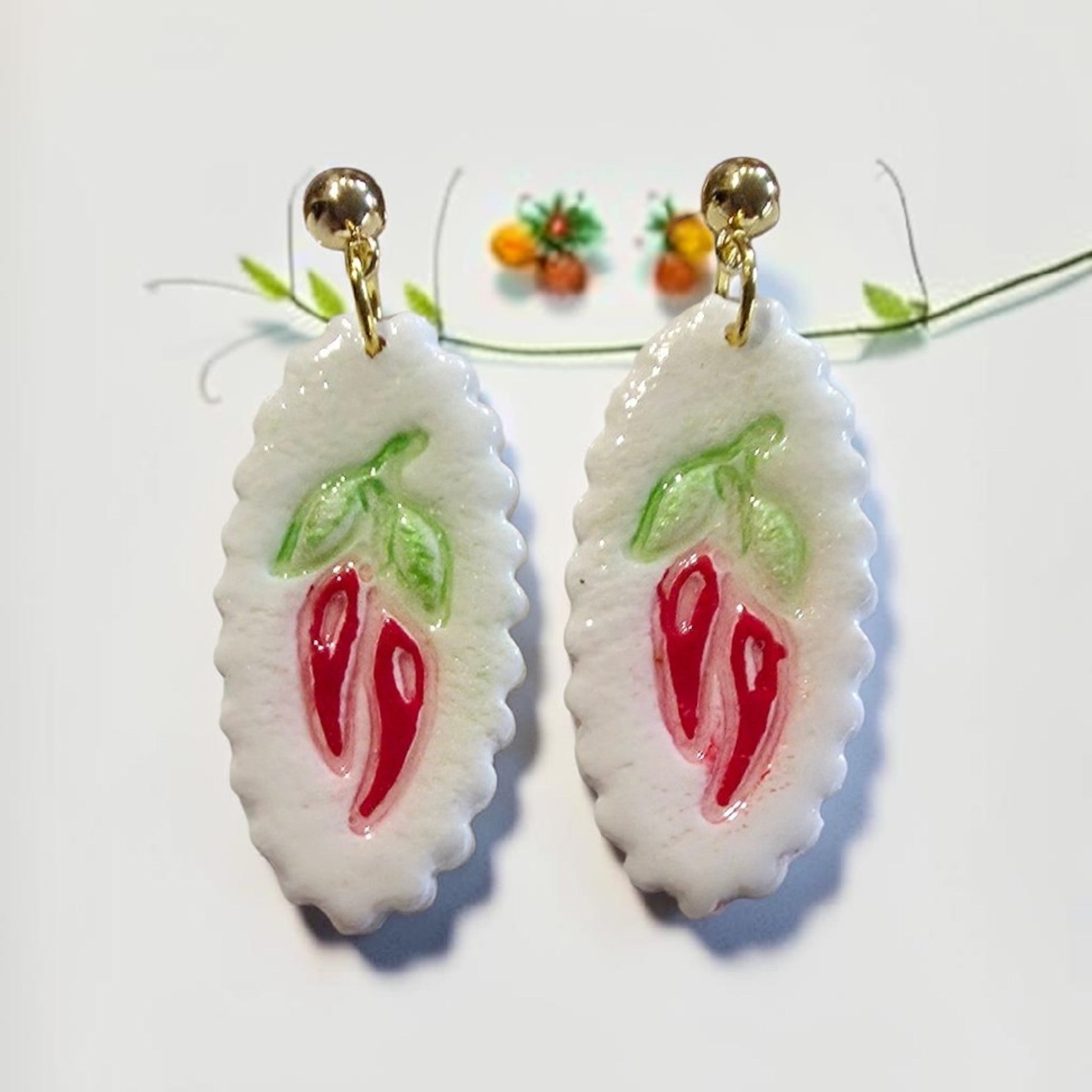 Fruity earrings