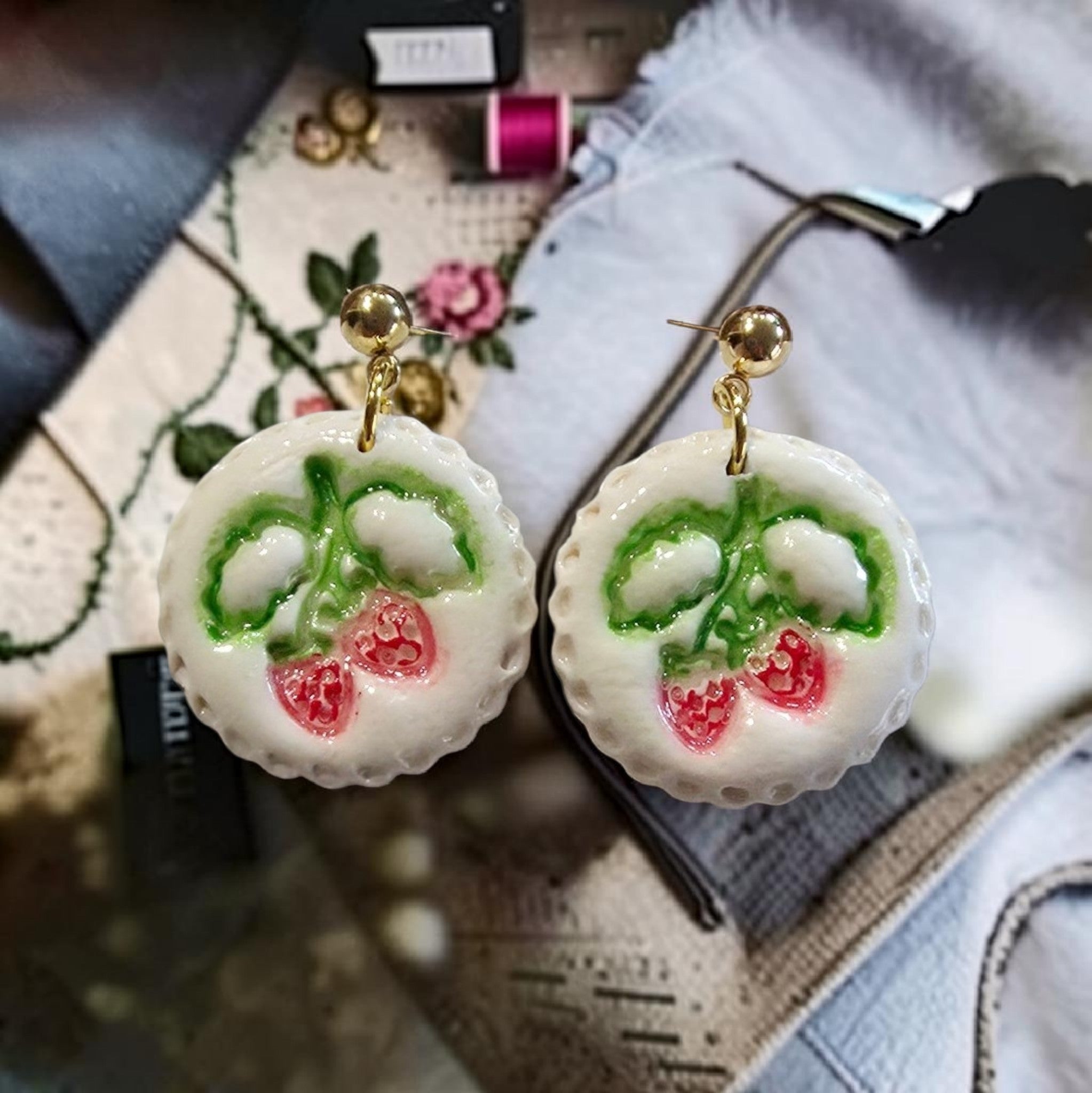 Fruity earrings