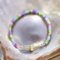 Rainbow Seed Bead Necklace
