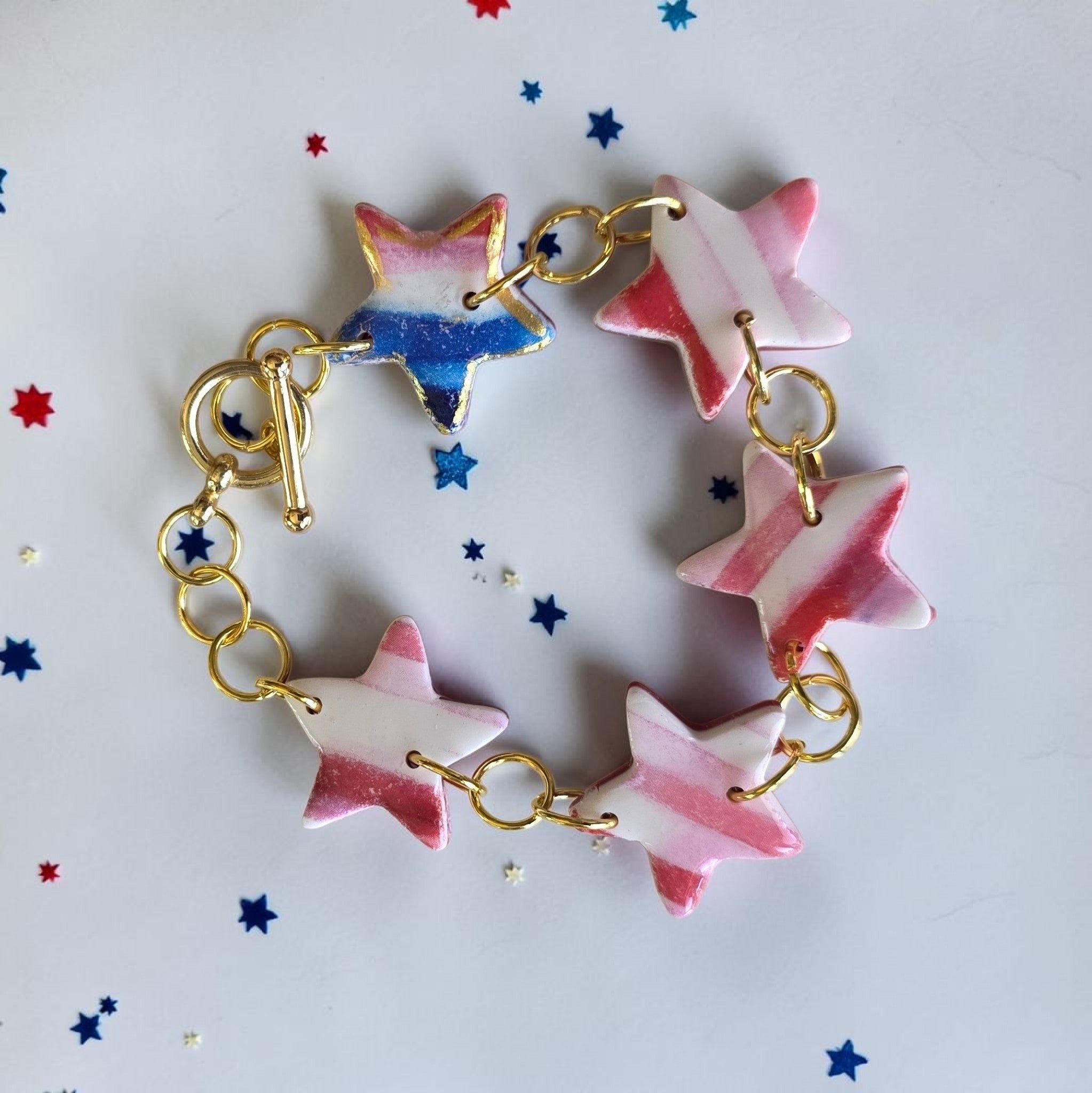 Patriotic Star Bracelet
