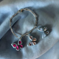 Butterfly Charm Bracelet