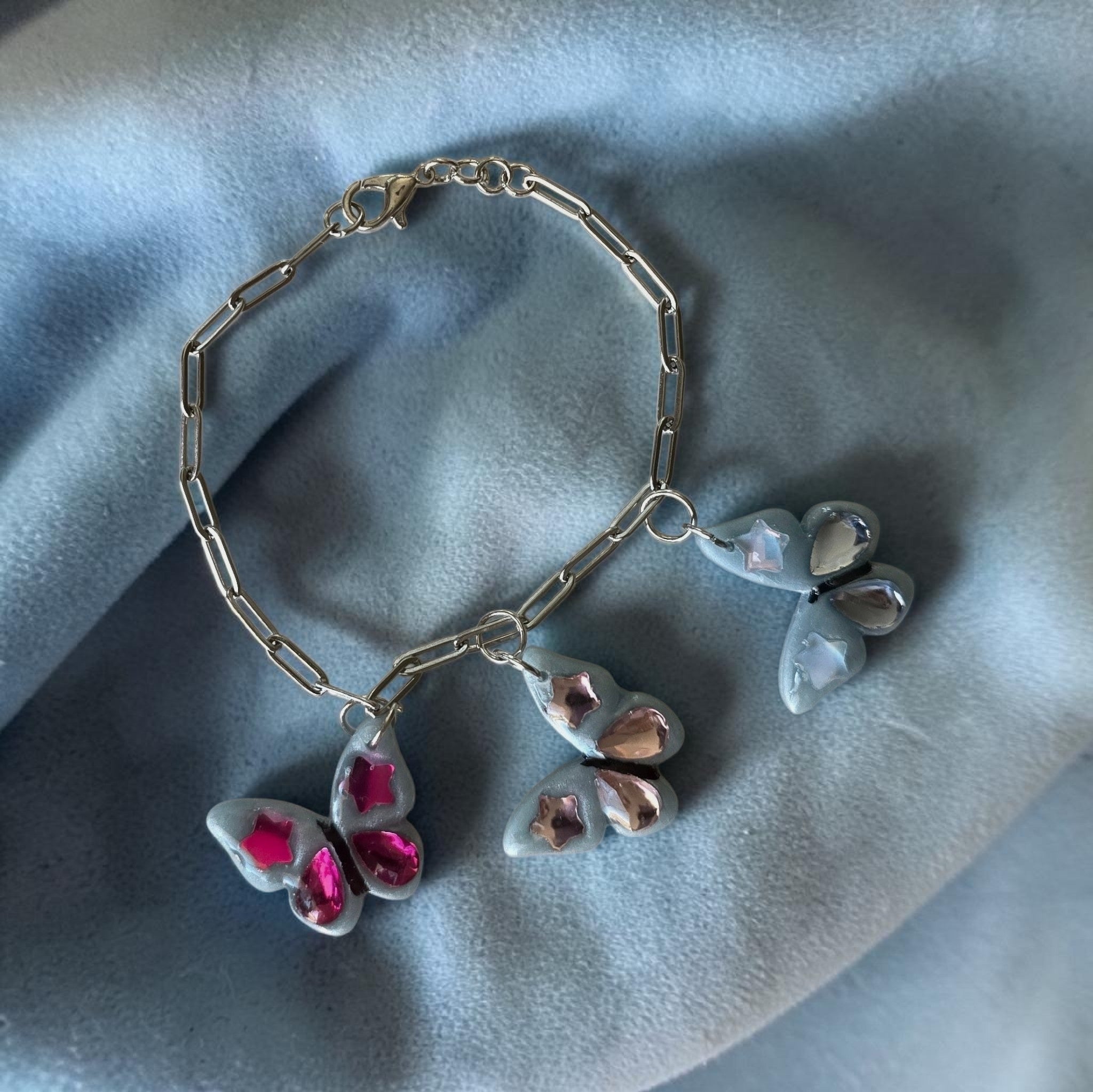 Butterfly Charm Bracelet