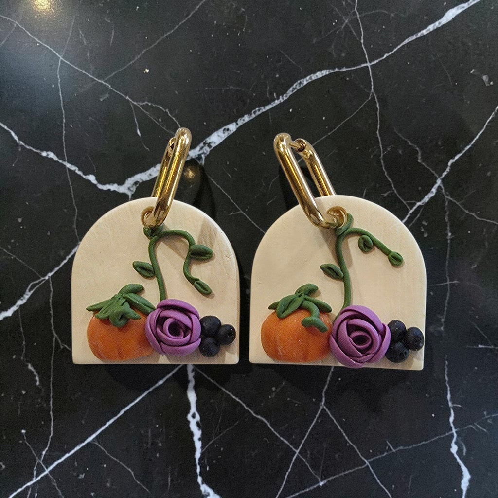 Enchanted Fall Garden Earrings