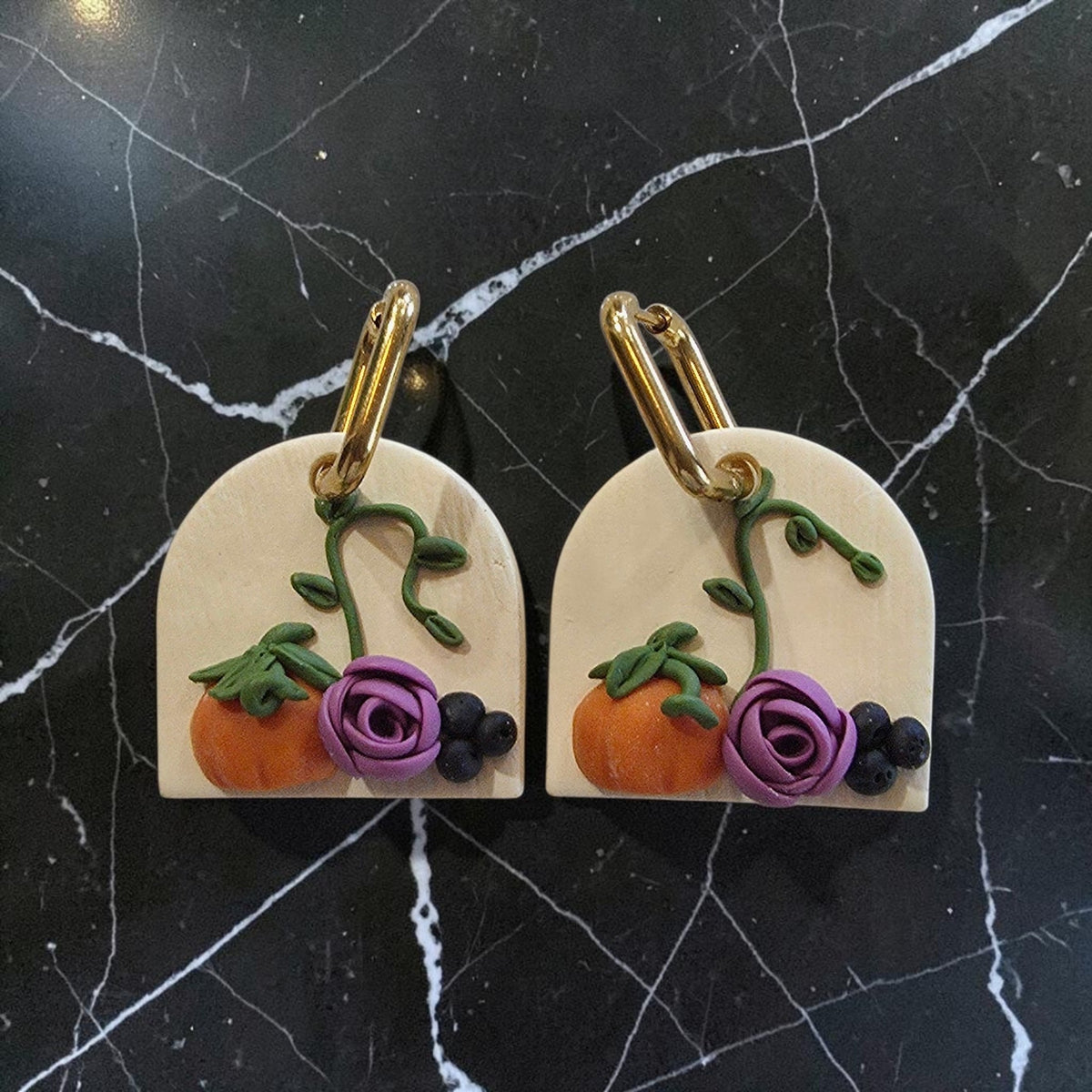 Enchanted Fall Garden Earrings