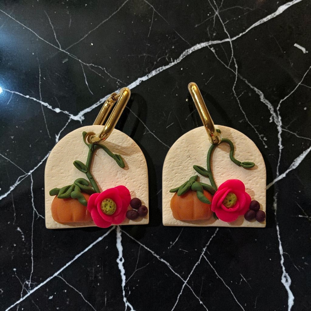 Enchanted Fall Garden Earrings