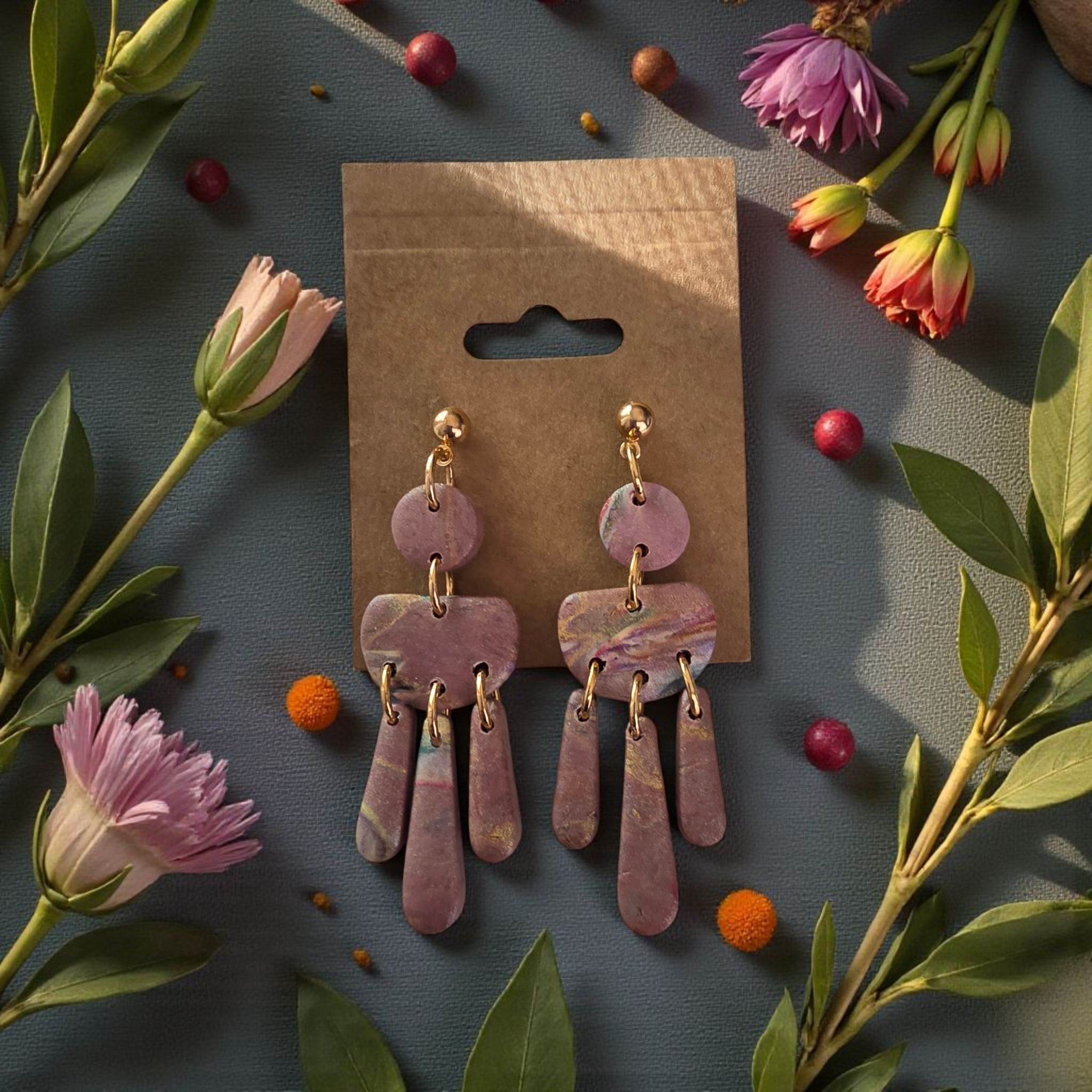 Juno drop (mauve hues)