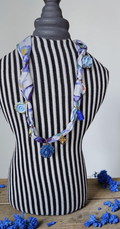 Spring necklace in vibrant colors