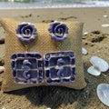 Seahorse and Star in blues