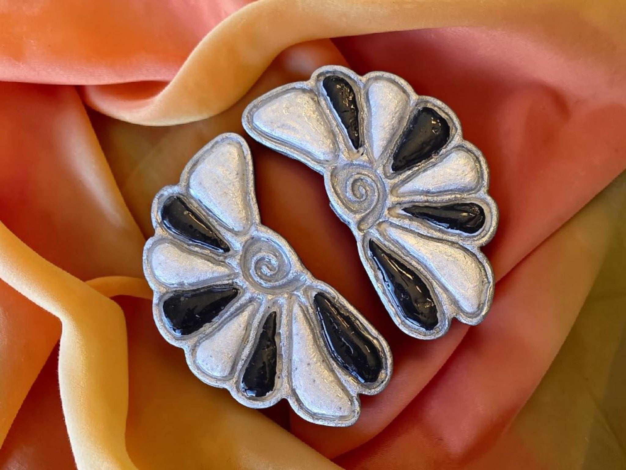 Nautilus Shell Stud Earrings