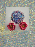 Fuchsia flower dangle
