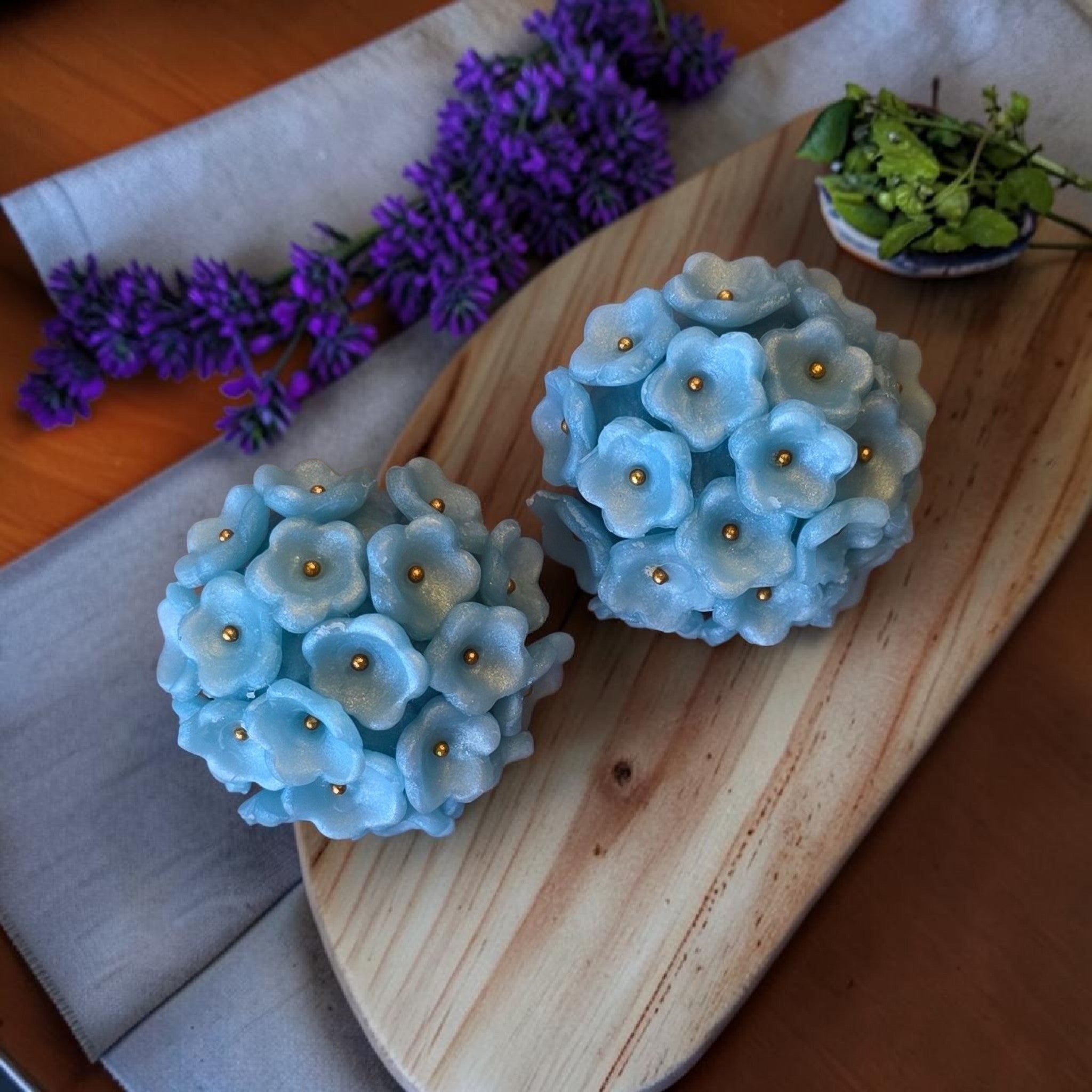 Hydrangea Flower Clip on